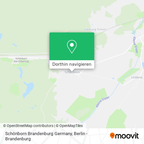 Schönborn Brandenburg Germany Karte