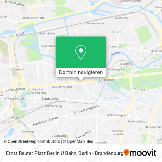 Ernst Reuter Platz Berlin U Bahn Karte