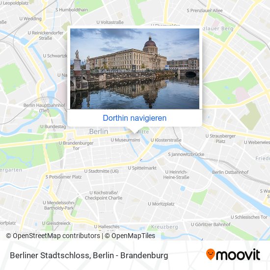 Berliner Stadtschloss Karte