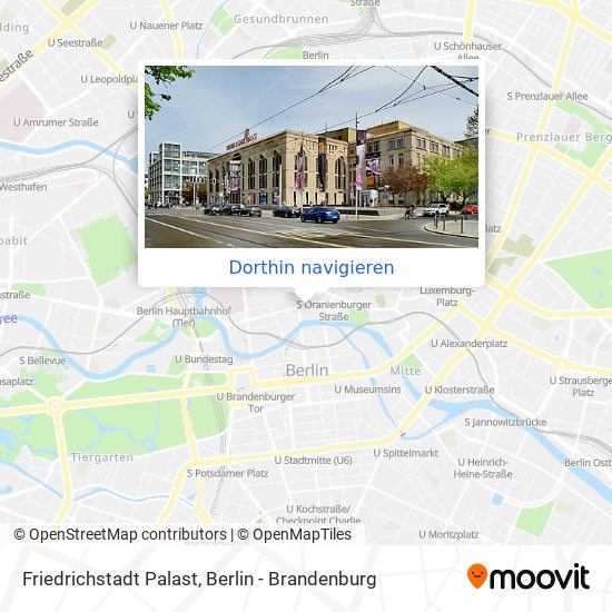 Friedrichstadt Palast Karte