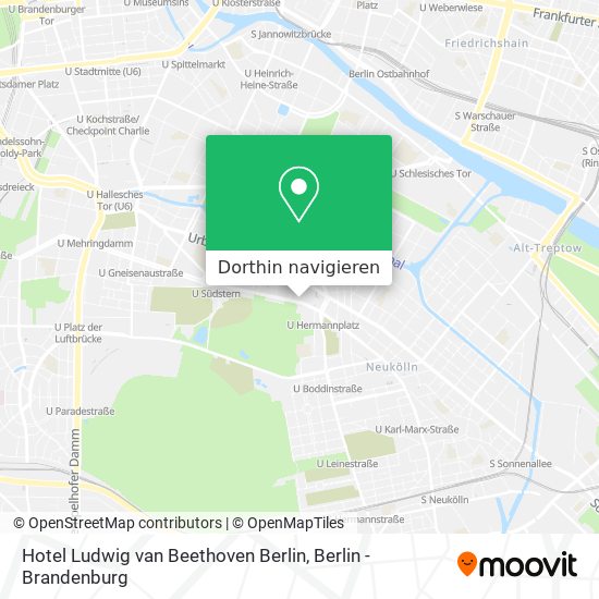 Hotel Ludwig van Beethoven Berlin Karte