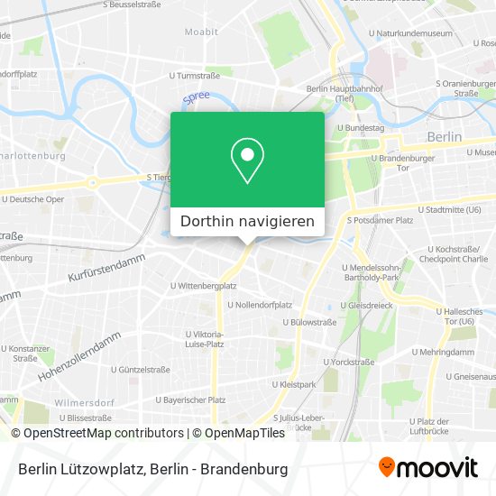 Berlin Lützowplatz Karte