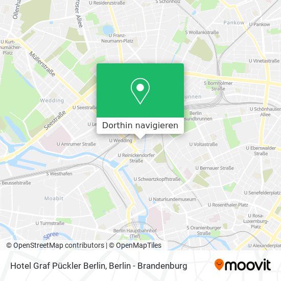 Hotel Graf Pückler Berlin Karte