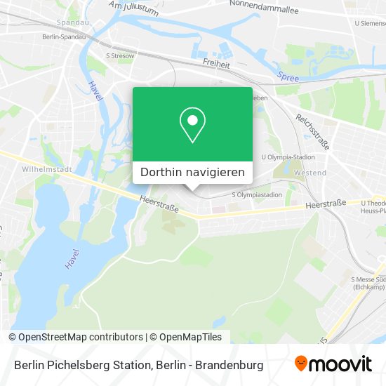 Berlin Pichelsberg Station Karte