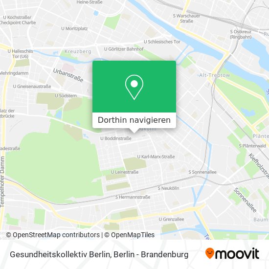 Gesundheitskollektiv Berlin Karte