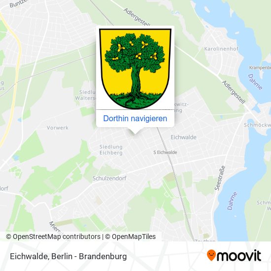 Eichwalde Karte