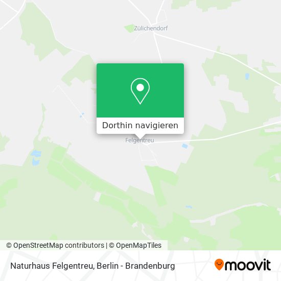 Naturhaus Felgentreu Karte