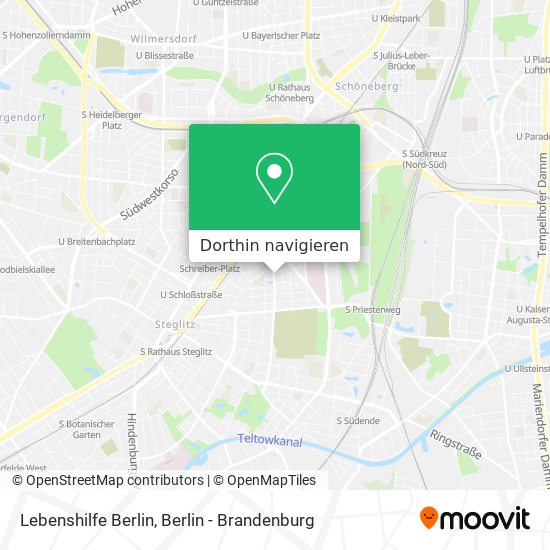 Lebenshilfe Berlin Karte