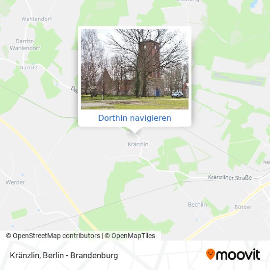 Kränzlin Karte