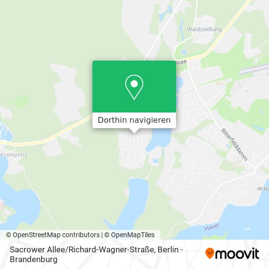 Sacrower Allee / Richard-Wagner-Straße Karte