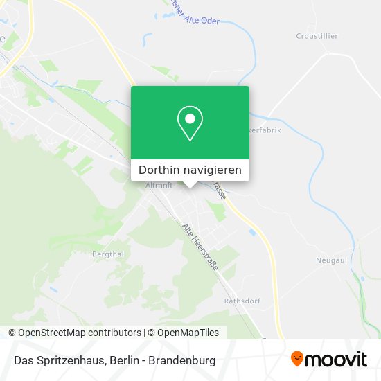 Das Spritzenhaus Karte