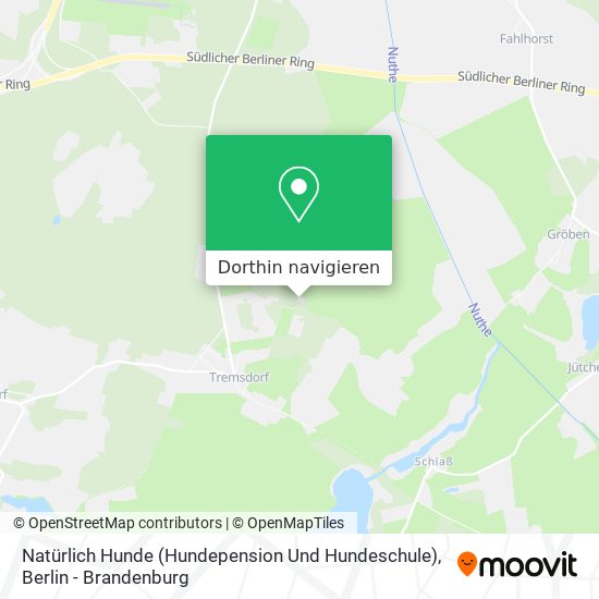 Natürlich Hunde (Hundepension Und Hundeschule) Karte