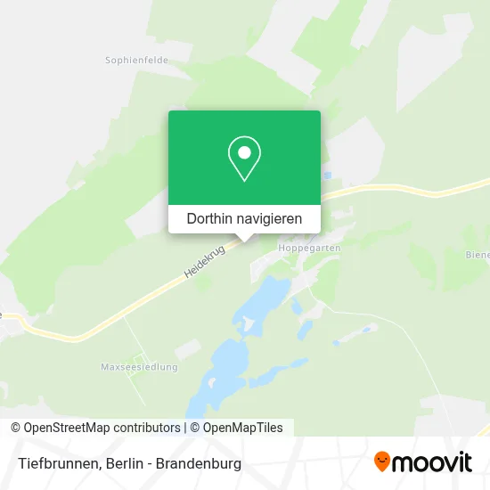 Tiefbrunnen Karte