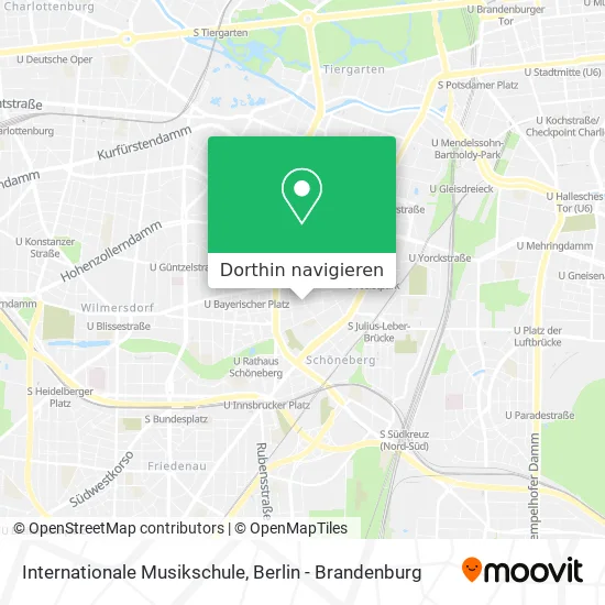 Internationale Musikschule Karte