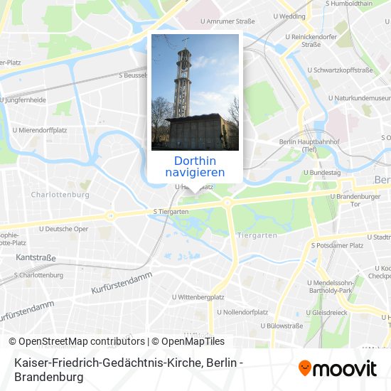 Kaiser-Friedrich-Gedächtnis-Kirche Karte