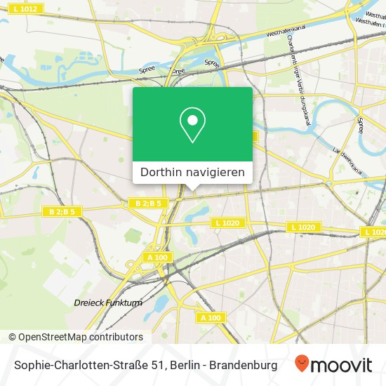 Sophie-Charlotten-Straße 51 Karte