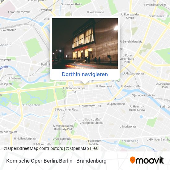 Komische Oper Berlin Karte