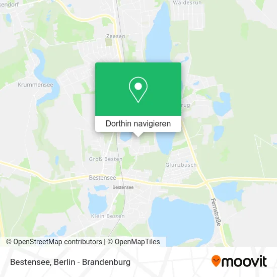 Bestensee Karte