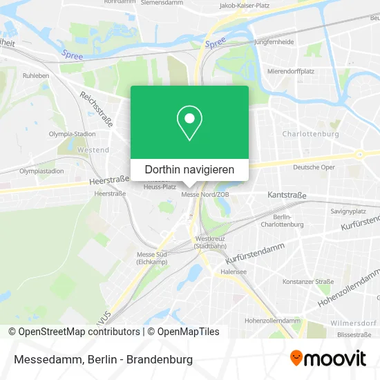 Messedamm Karte