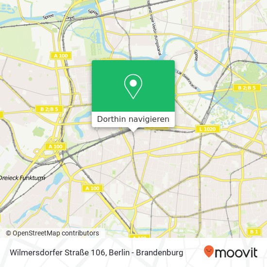 Wilmersdorfer Straße 106 Karte