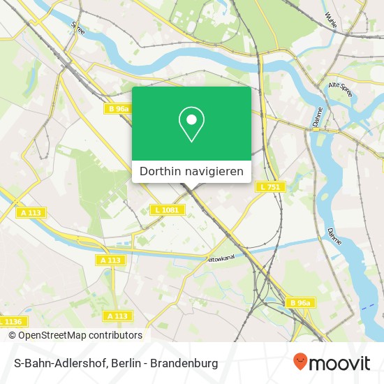 S-Bahn-Adlershof Karte