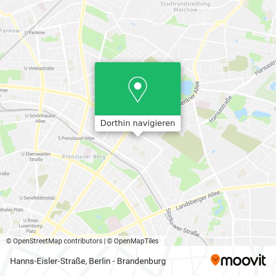 Hanns-Eisler-Straße Karte