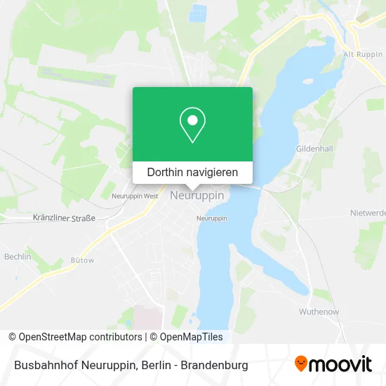 Busbahnhof Neuruppin Karte