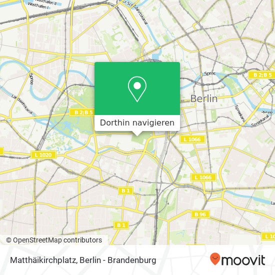 Matthäikirchplatz Karte