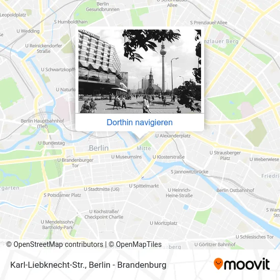 Karl-Liebknecht-Str. Karte