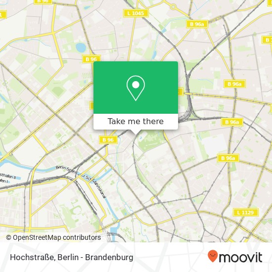 Hochstraße Karte