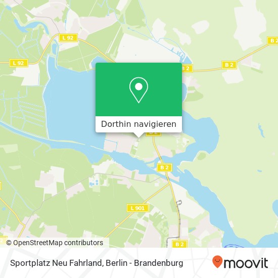 Sportplatz Neu Fahrland Karte