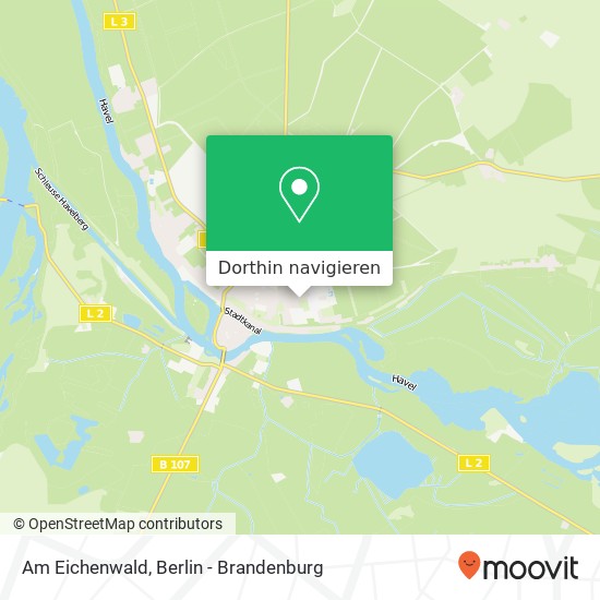 Am Eichenwald Karte