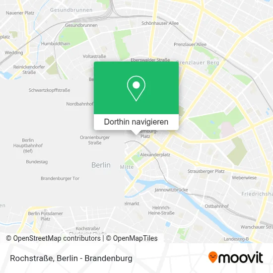 Rochstraße Karte