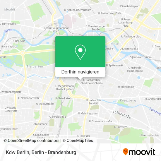Kdw Berlin Karte