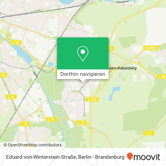 Eduard-von-Winterstein-Straße Karte