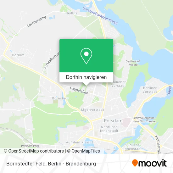 Bornstedter Feld Karte