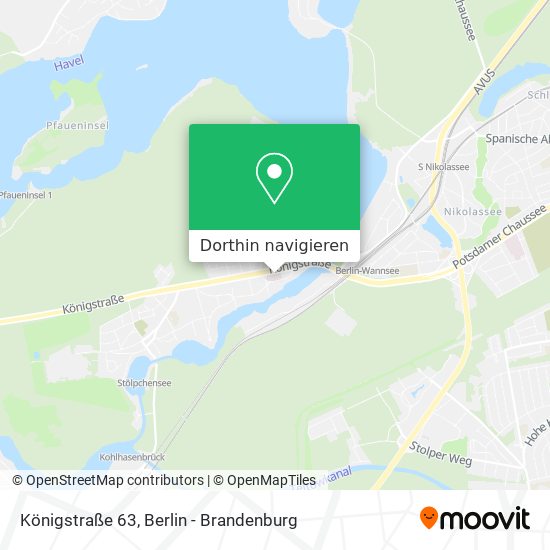 Königstraße 63 Karte