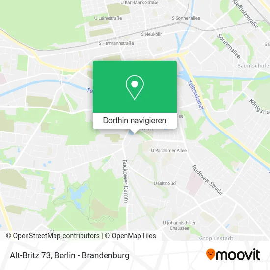 Alt-Britz 73 Karte