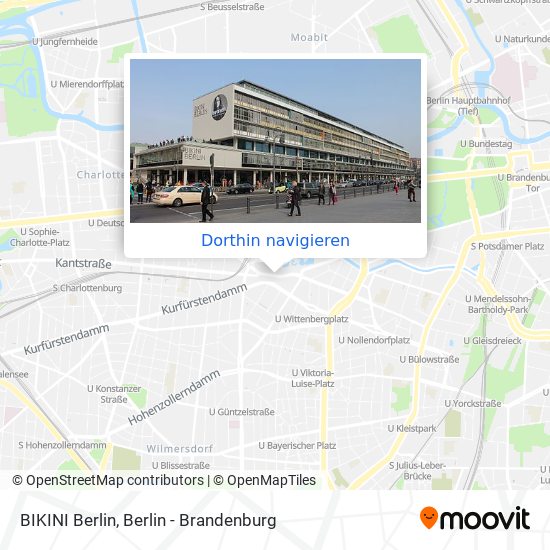 BIKINI Berlin Karte