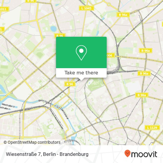 Wiesenstraße 7 Karte