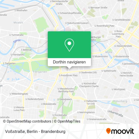 Voßstraße Karte