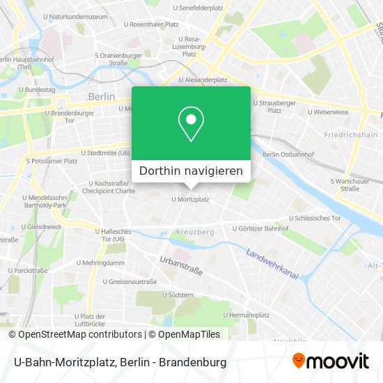 U-Bahn-Moritzplatz Karte