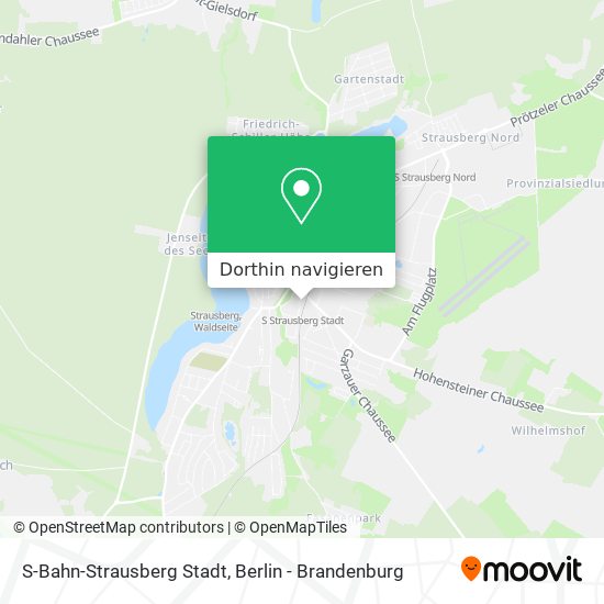 S-Bahn-Strausberg Stadt Karte