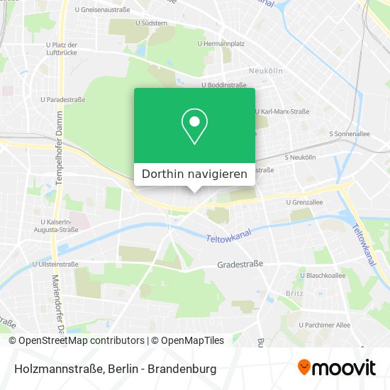 Holzmannstraße Karte