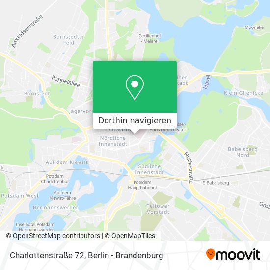 Charlottenstraße 72 Karte