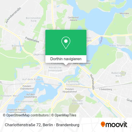 Charlottenstraße 72 Karte