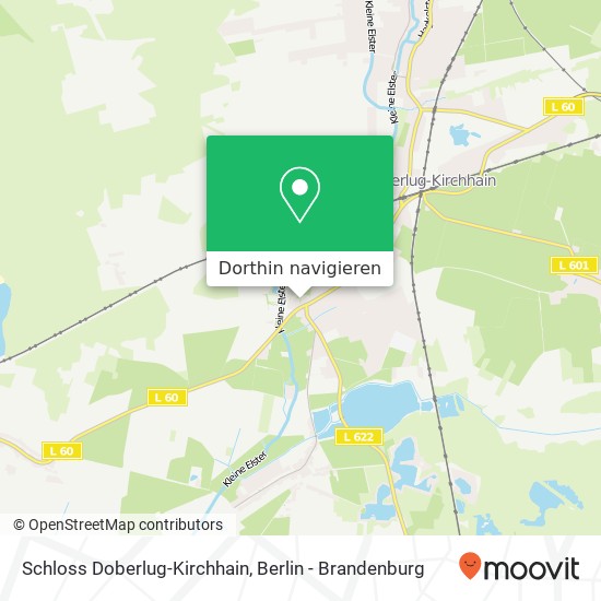 Schloss Doberlug-Kirchhain Karte