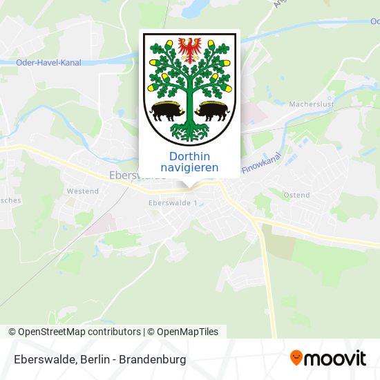 Eberswalde Karte