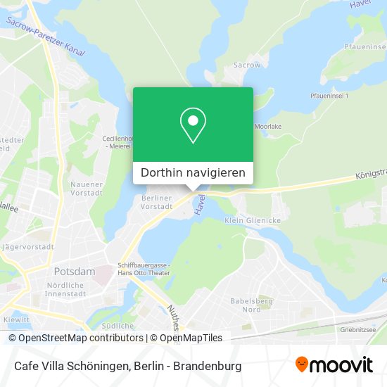 Cafe Villa Schöningen Karte