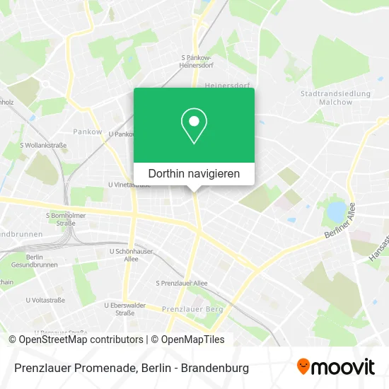 Prenzlauer Promenade Karte